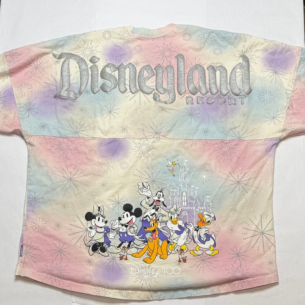 Disney Spirit Jersey Mickey & Friends 100 years Disney World Tie Dye adult XXL - Picture 10 of 12